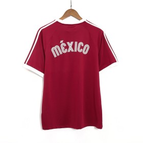Fotbalové dres Mexiko Remake 1985 Červená Krátký Rukáv